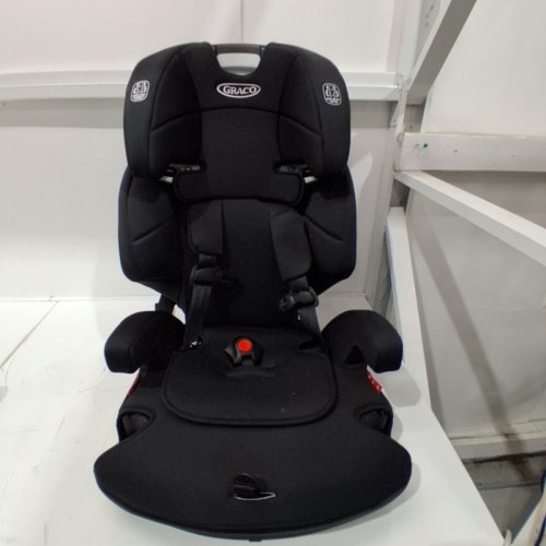 GRACO TRANZITIONS 3-IN-1 HARNESS/HIGHBACK/BACKLESS BOOSTER CAR SEAT - 100LBS MAX/CAP - PROOF/BLACK (MODEL: 2035724) image 3