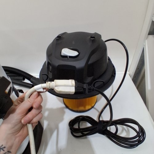 AMAZON BASICS SHOP WET/DRY VACUUM 6GAL-STAINLESS STEEL image 2