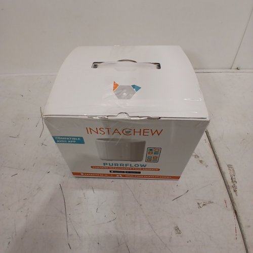 INSTACHEW PURRFLOW SMART PET WATER FOUNTAIN WITH 5 EXTRA FILTERS - 2L - WHITE - (MODEL: IC868) image 6