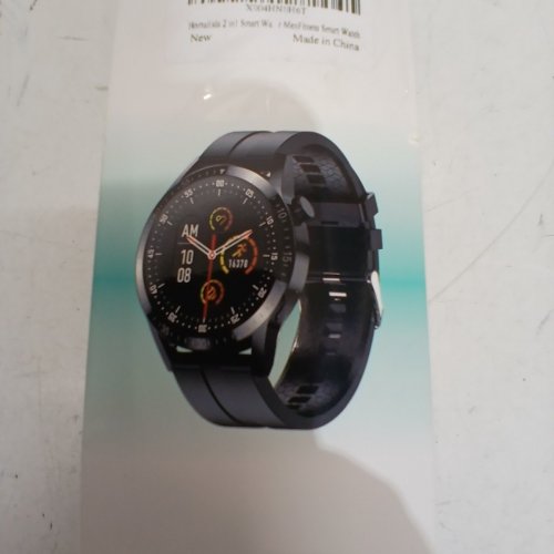 SMART WATCH COLOR SCREEN BLUETOOTH HEART RATE MONITOR SMART WATCH- BLACK image 4
