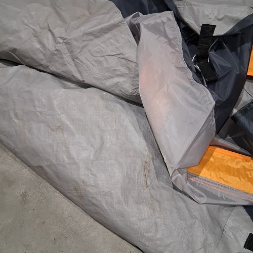 HIKERGARDEN 6 PERSON FAMILY DOME TENT - 14FT X 11FT X 74" - BLUE/GREY (MODEL: ‎HG-141174) image 2
