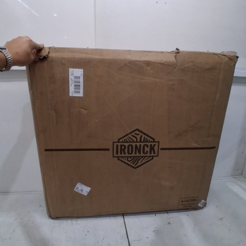IRONCK WOODEN CORNER STORAGE BOOKCASE - 73" X 25" - BLACK - (MODEL: HK-SG-B1) image 4