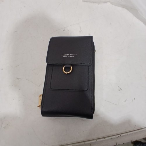 FOREVER LOVELY CROSSBODY PURSE - BLACK image 2