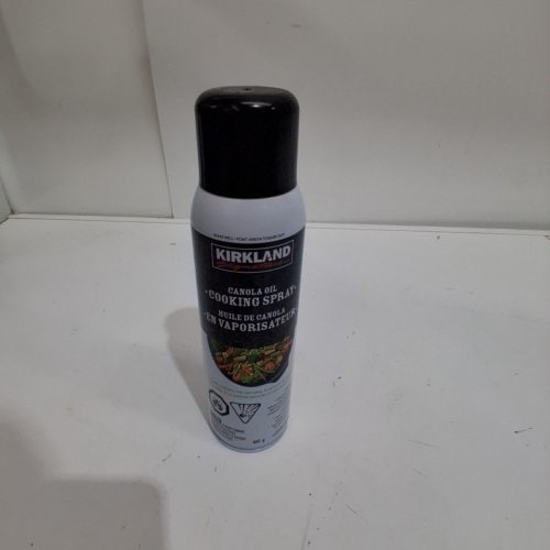 KIRKLAND CANOLA OIL COOKING SPRAY - 482G image 4