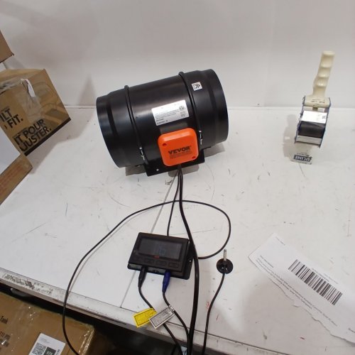 VEVOR 8" INLINE DUCT FAN HVAC EXHAUST BLOWER KIT EC VARIABLE SPEED CONTROL (MODEL:BT-FL18B) image 3