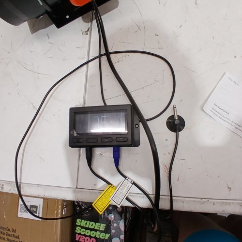 VEVOR 8" INLINE DUCT FAN HVAC EXHAUST BLOWER KIT EC VARIABLE SPEED CONTROL (MODEL:BT-FL18B) image 4