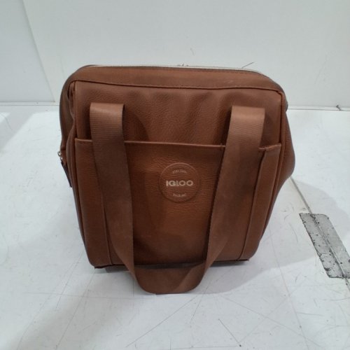 IGLOO LUXE SATCHEL LUNCH TOTE - 15 CAN CAP - BROWN (MODEL: 2014223) image 2