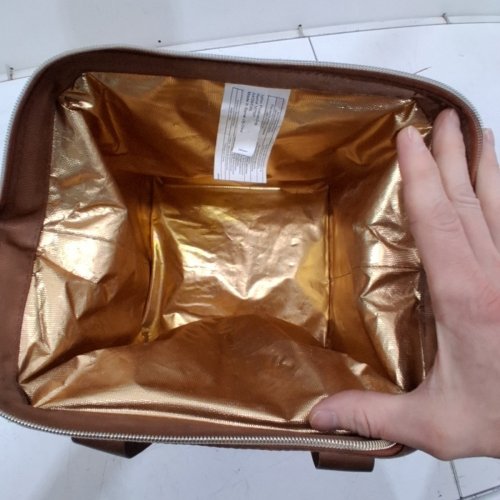 IGLOO LUXE SATCHEL LUNCH TOTE - 15 CAN CAP - BROWN (MODEL: 2014223) image 3