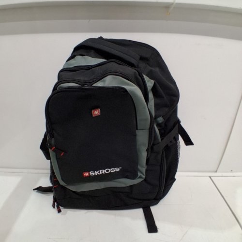 SKROSS SCHOOL BACKPACK WITH PADDED STRAPS AND LAPTOP POCKET - BLACK image 2
