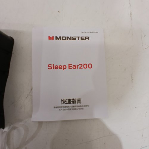 MONSTER SLEEP EAR200, WIRELESS IN-EAR BLUETOOTH HEADPHONES - WHITE/GOLD image 5