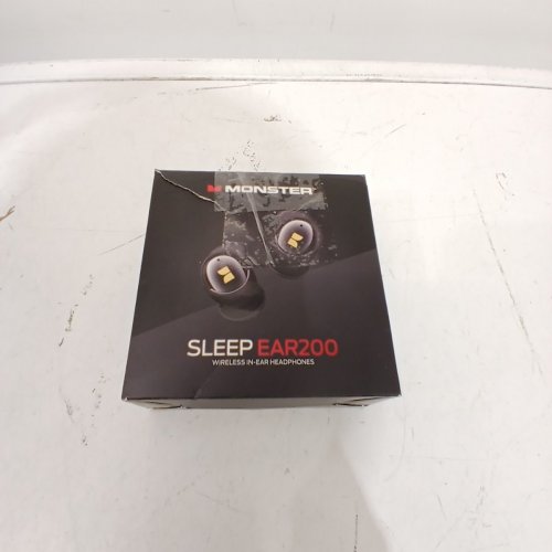 MONSTER SLEEP EAR200, WIRELESS IN-EAR BLUETOOTH HEADPHONES - WHITE/GOLD image 6