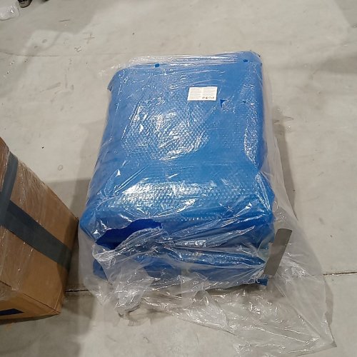 SPA / POOL SOLAR BLANKET ~10FT X 10FT ~ BLUE image 2