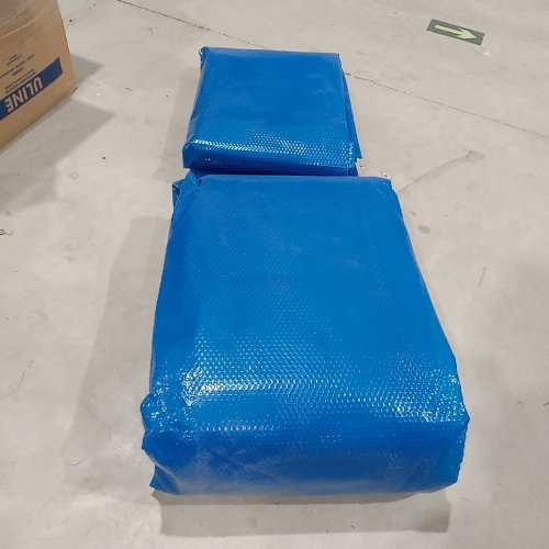 SPA / POOL SOLAR BLANKET ~10FT X 10FT ~ BLUE image 3