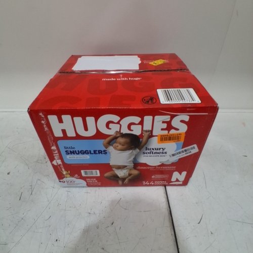 144PK HUGGIES DISNEY BABY LITTLE SNUGGLERS BABY DIAPERS - SIZE NEWBORN (UP TO 10LB) - DISNEY WINNIE THE POOH (MODEL: 55737-N) image 2