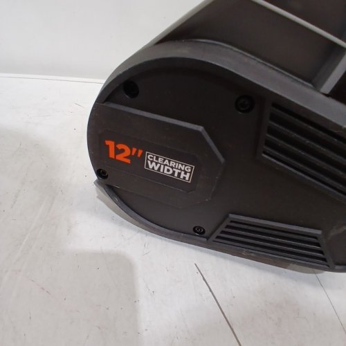 LITHELI U20 LIGHTWEIGHT CORDLESS BATTER OPERATED SNOW THROWER - 12" - 20V 4AH - ORANGE/BLACK/GREY (MODEL: U20SS01-0A110) image 6