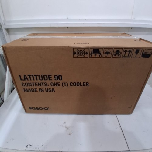 IGLOO MAXCOLD LATITUDE FLIP AND TOW WHEELED COOLER - 90QT/85L- WHITE (MODEL:4905551) image 5