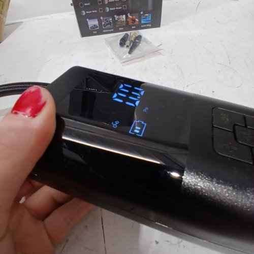 SERVOMASTER RECHARGEABLE CORDLESS AIR COMPRESSOR/TIRE INFLATOR - 150PSI - BLACK (MODEL: SM02E/TN10E) image 5