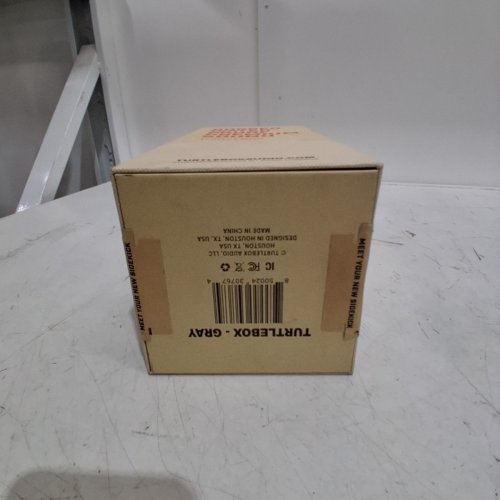 TURTLEBOX PORTABLEWATERPROOF BLUETOOTH SPEAKER - GREY image 3