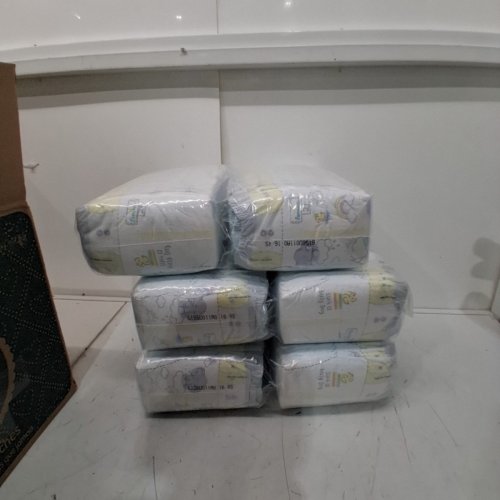 186PK PAMPERS SWADDLERS DISPOSABLE DIAPERS - SIZE 2 image 2