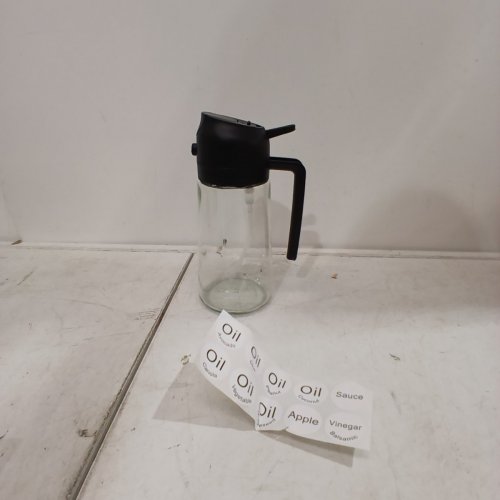 YARRAMATE 2 IN 1 OIL SPRAYER & DISPENSER - 470 ML CAPACITY - BLACK AND CLEAR image 3