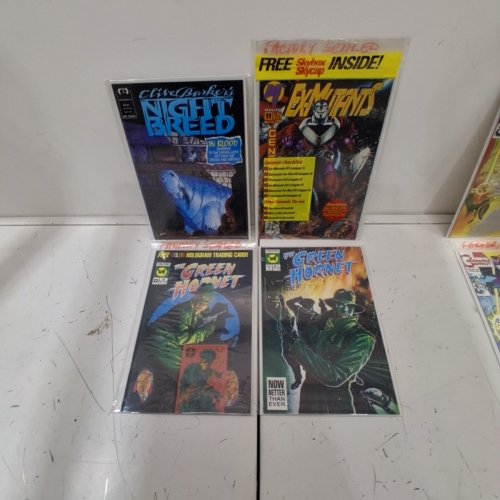 4 ASSTD NOW, MALIBU, AND EPIC COMIC BOOKS - GREEN HORNET #3, #22, EX-MUTANTS #11, NIGHT BREED #12 - VARIOUS AUTHORS image 2
