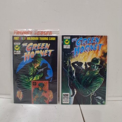 4 ASSTD NOW, MALIBU, AND EPIC COMIC BOOKS - GREEN HORNET #3, #22, EX-MUTANTS #11, NIGHT BREED #12 - VARIOUS AUTHORS image 4