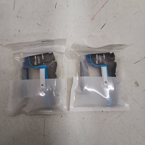 2PK BROTHER PRINTER REPLACEMENT INK CARTRIDGE - LC404 - CYAN image 2