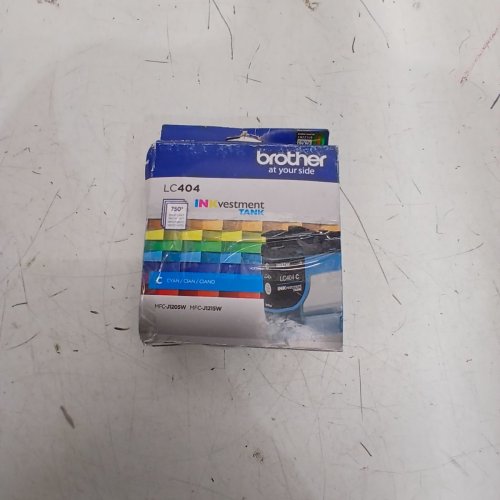2PK BROTHER PRINTER REPLACEMENT INK CARTRIDGE - LC404 - CYAN image 3