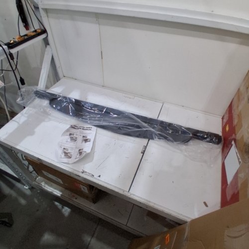 REAR TRUNK SHADE/CARGO COVER - 52" X 37" - BLACK image 2