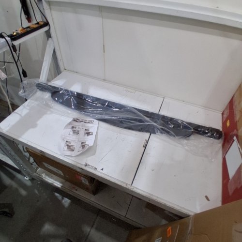 REAR TRUNK SHADE/CARGO COVER - 52" X 37" - BLACK image 3