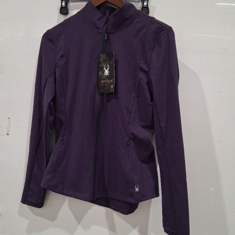 WOMEN'S SPYDER ACTIVE FULL ZIP - MEDIUM - PURPLE (STYLE: 7525104) image 2