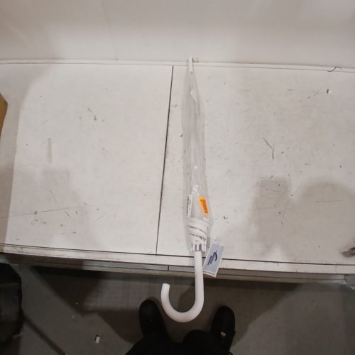 WEATHER STATION BUBBLE DOME CLEAR UMBRELLA - 52" - WHITE (MODEL: WS510-WHITE) image 2