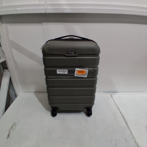 WRANGLER HARDSIDE CARRY-ON SPINNER LUGGAGE - 22" - DUSTY OLIVE (MODEL: WR-87720-330) image 2