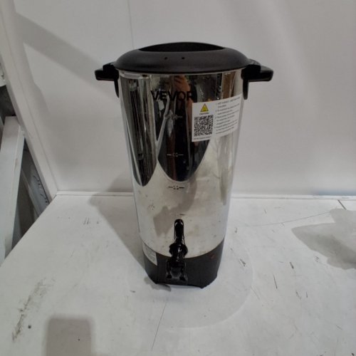 COMMERCIAL COFFEE URN DISPENSER/ELECTRIC BOILER FOR FAST BREW - 50 CUPS - STAINLESS STEEL/BLACK (MODEL: KLY-7.4K) image 2