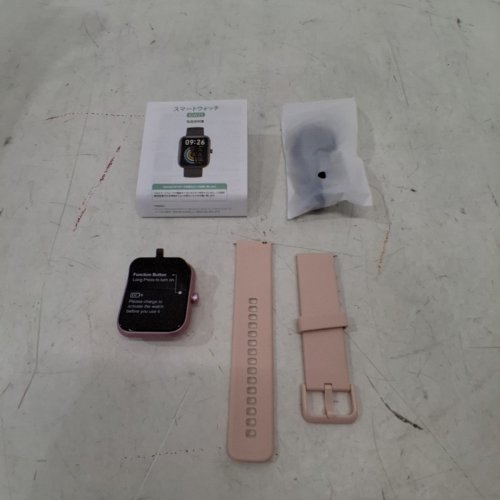 VERYFIT HD BLUETOOTH SMART WATCH WITH HEALTH MONITORING AND FITNESS TRACKING - 1.83" - PINK (MODEL: IDW25) image 3