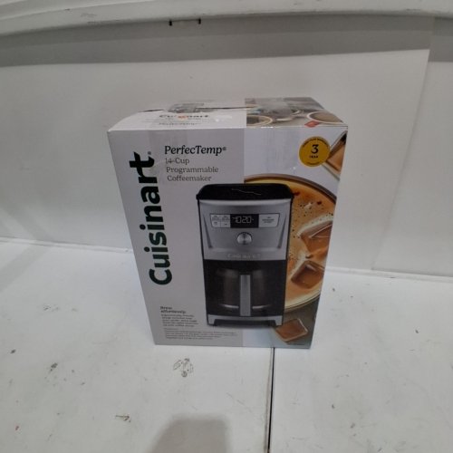 CUISINART PERFECTEMP 14-CUP PROGRAMMABLE COFFEE MAKER WITH OVER ICE - BLACK/STAINLESS STEEL (MODEL: CBC-9000PCC) image 6