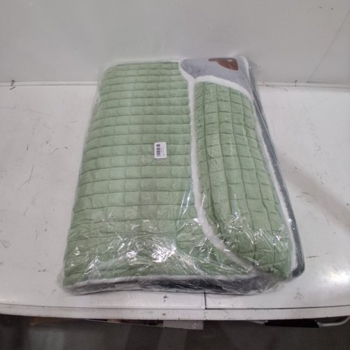 KIMPETS PLUSH PET NEST BED- 3XL (28" X 38"X2") - GREEN image 3