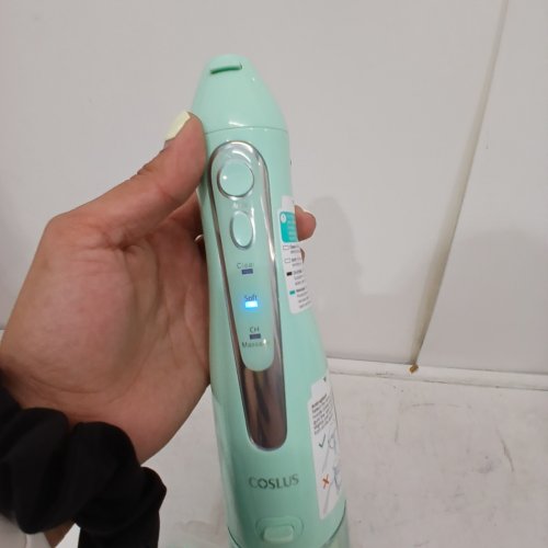 COSLUS ORAL WATER IRRIGATOR WITH VARIOUS TIPS - 300 ML TANK - MINT GREEN (MODEL: C20) image 2
