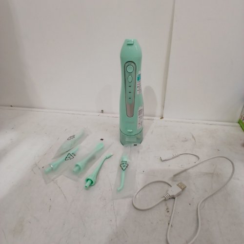 COSLUS ORAL WATER IRRIGATOR WITH VARIOUS TIPS - 300 ML TANK - MINT GREEN (MODEL: C20) image 4