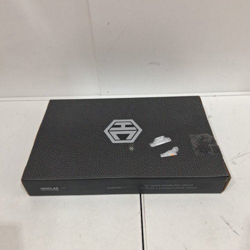 HEXCLAD HYBRID COOKWARE NONSTICK GRIDDLE PAN - 12" (MODEL: 1773847) image 4