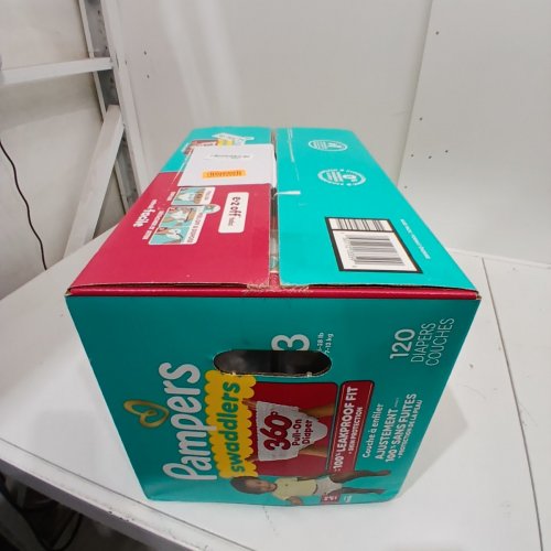 120PK PAMPERS SWADDLERS SKIN PROTECTION UP TO 100% LEAKPROOF DIAPERS - SIZE 3 image 3
