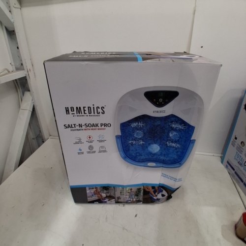 HOMEDICS SALT-NSOAK PRO FOOTBATH WITH HEAT BOOST (MODEL: FB-630H) image 5