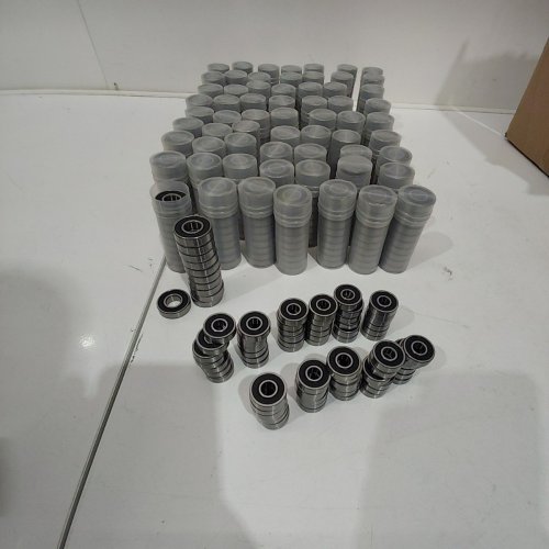 250+ DOUBLE RUBBER SEALED SHIELDED BALL BEARINGS - 2 DIFFERENT SIZES image 2