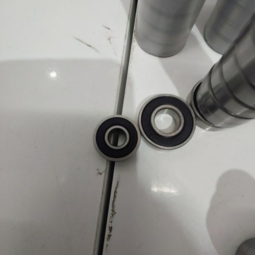 250+ DOUBLE RUBBER SEALED SHIELDED BALL BEARINGS - 2 DIFFERENT SIZES image 3