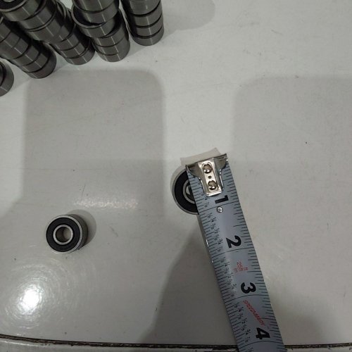 250+ DOUBLE RUBBER SEALED SHIELDED BALL BEARINGS - 2 DIFFERENT SIZES image 4
