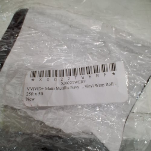 VVIVID+ VINYL WARP ROLL - MATALLIC MATTE NAVY BLUE (GHOST) - 25FT X 5FT image 2