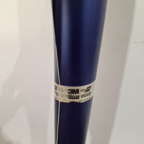VVIVID+ VINYL WARP ROLL - MATALLIC MATTE NAVY BLUE (GHOST) - 25FT X 5FT image 4