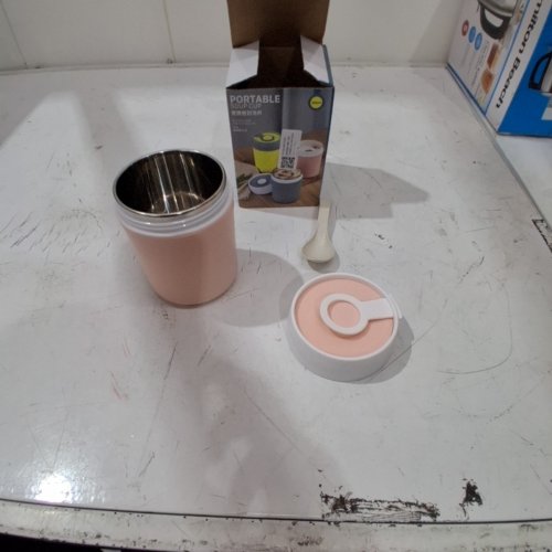 PORTABLE SOUP CUP - 500 ML - PINK image 3