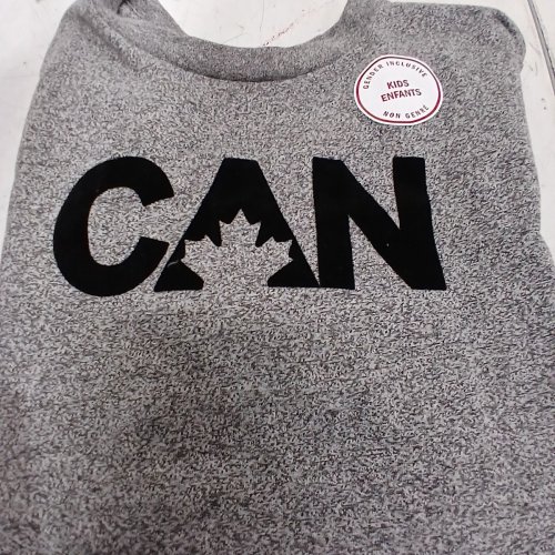 KIDS CANADIAN GRAPHIC T-SHIRT - MEDIUM (7-8) - GRAY image 4
