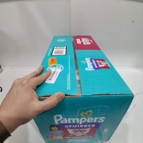 96PK PAMPERS PULL ON CRUISERS 360° 100% LEAKPROOF DISPOSABLE BABY DIAPERS - SIZE 5 (27LBS+) image 3